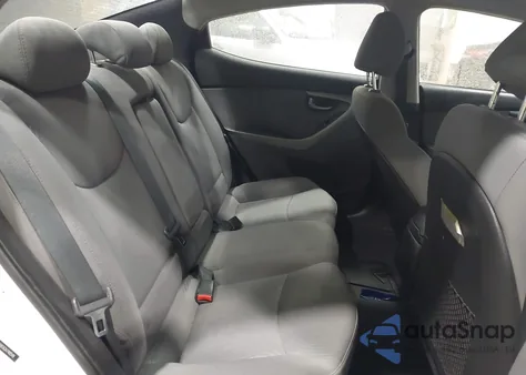 2016 Hyundai Elantra Se from USA, damaged, VIN 5NPDH4AE6GH748549